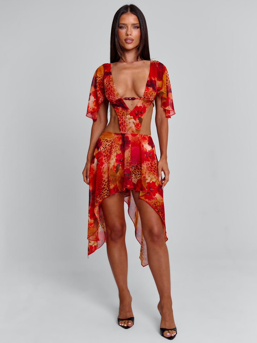 HARTLEY MINI DRESS ROSALIA