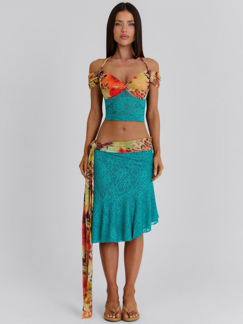 PIPPIN MIDI SKIRT TIGERLILY