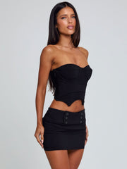 Ellis Mini Skirt Black